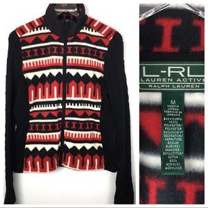 Ralph Lauren SHACKET Fleece Knit Sweater Jacket